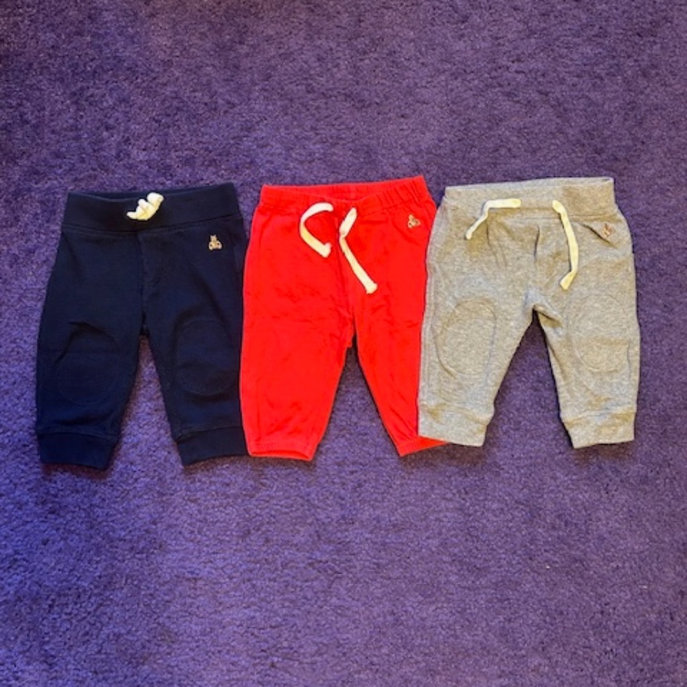 Gap baby pant set (x3) - size 6 months
